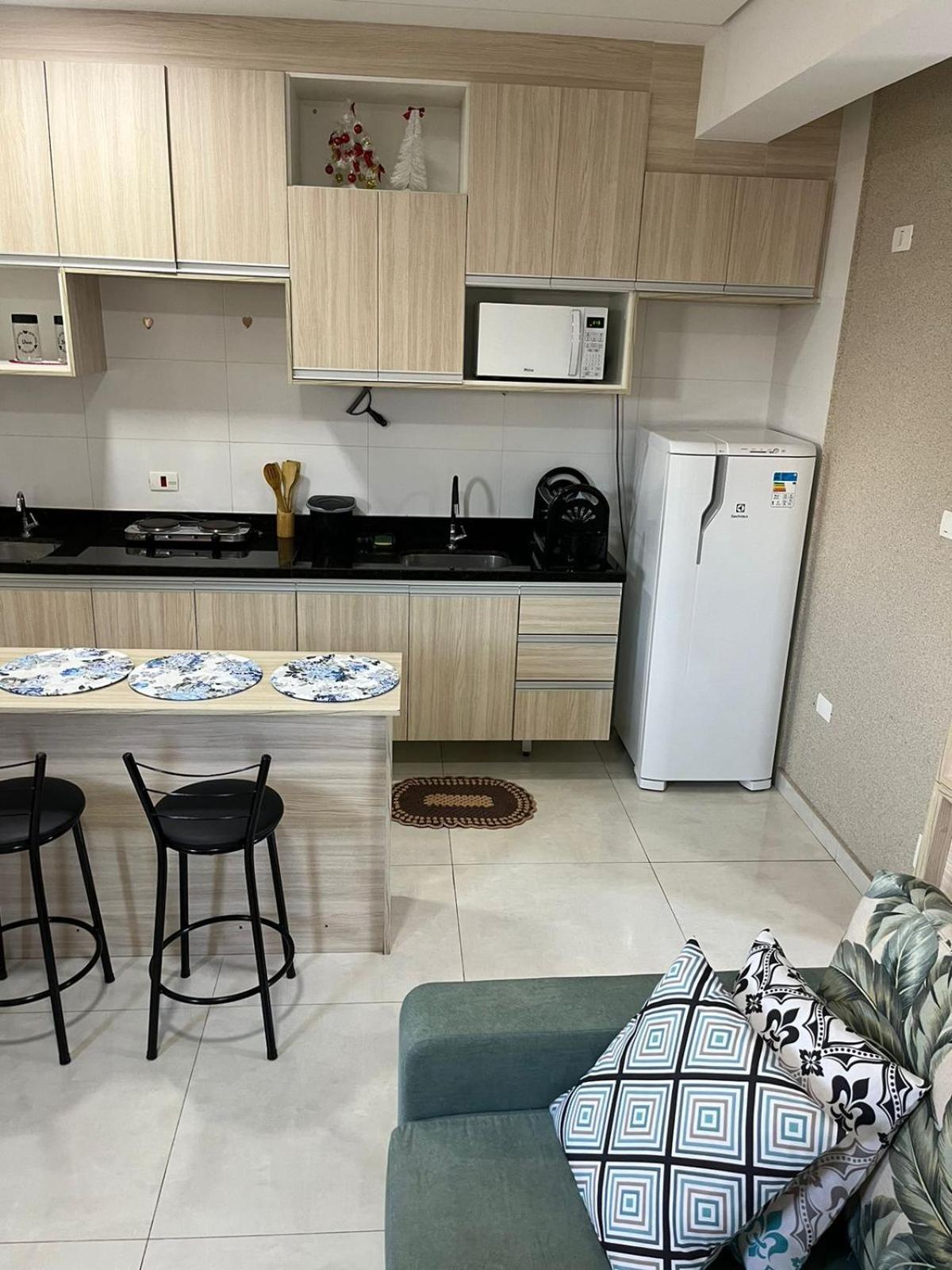 Flat Novo Em Olimpia Com Churrasqueira E Varanda Privativa Zewnętrze zdjęcie